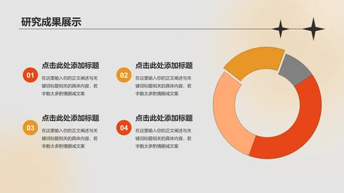 橙色创意梦想起航毕业答辩PPT