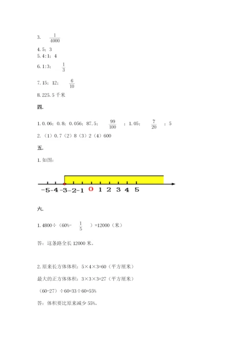 苏教版小升初数学模拟试卷带答案（考试直接用）.docx