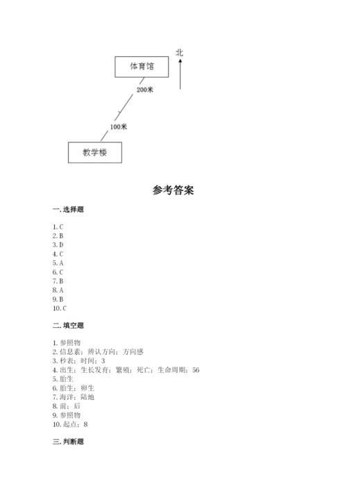 教科版科学三年级下册期末测试卷附答案【培优b卷】.docx