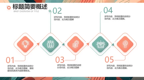 时尚创意艺术个人作品集作品展示ppt