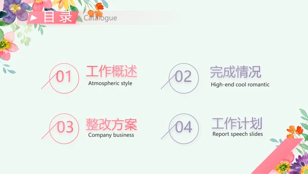 蓝色水彩风仪容仪礼宣传培训动态PPT