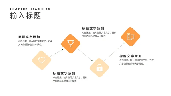 小清新橘色地球仪新学期课堂教师授课PPT模板