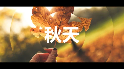 黄色个人年度回顾照片快闪PPT模板