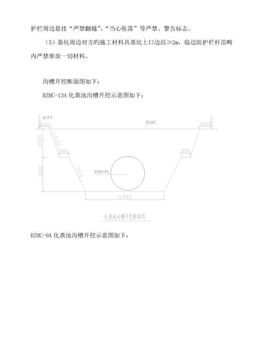 化粪池综合施工专题方案范文.docx