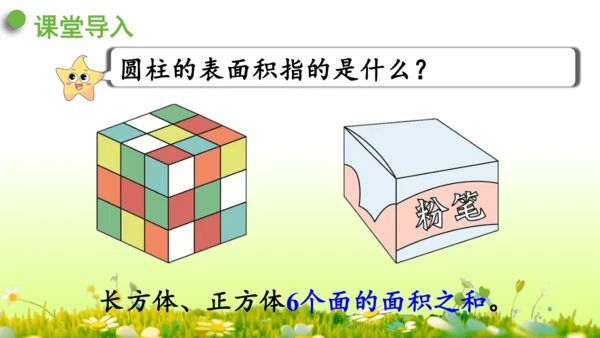 圆柱的表面积（课件）-六年级下册数学人教版(共49张PPT)