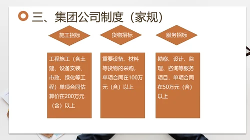 招投标管理培训交流PPT模板