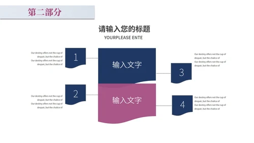 紫色小清新毕业论文答辩PPT模板