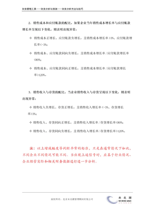 企业财务状况异常的信号.doc.docx