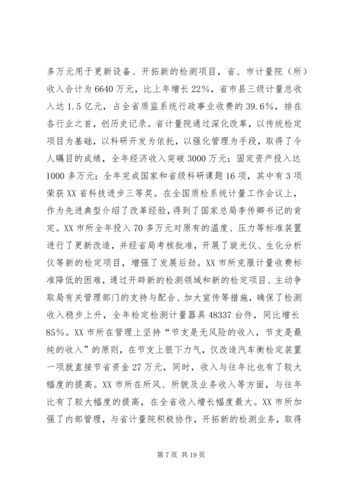 在全省质监系统计量工作会议上的报告 (4).docx