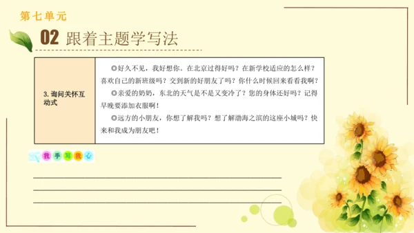 统编版语文四年级上册2024-2025学年度第七单元习作： 写信（课件）