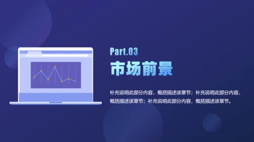 产品公司项目介绍分析通用PPT模板