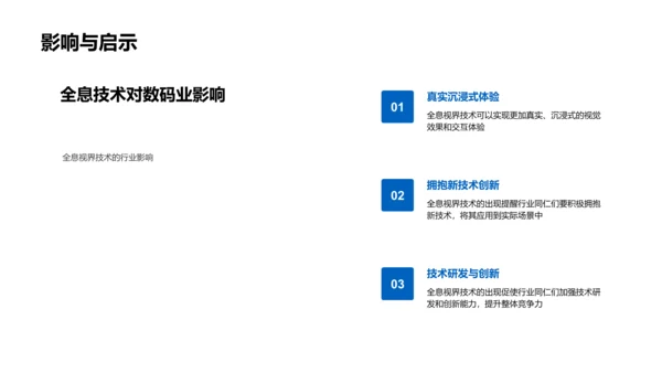 全息视界技术发展PPT模板