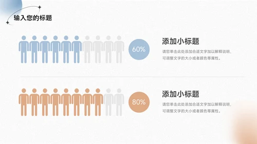 蓝金磨砂商业计划书PPT模板