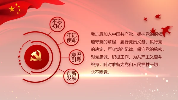 党支部党员大会年终工作总结汇报PPT