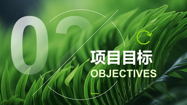 绿色商务风乡村振兴商业计划书PPT模板