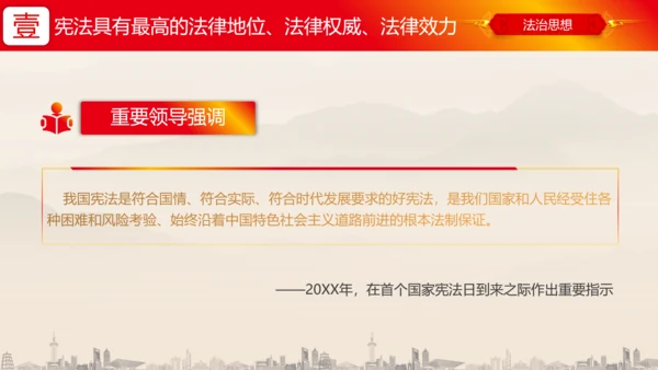坚持依宪治国依宪执政法治思想ppt党课模板