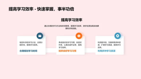 四年级学习总结报告PPT模板