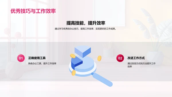 办公效率提升讲座PPT模板