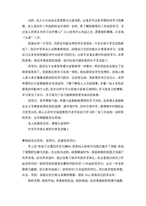 数学教师代表发言稿