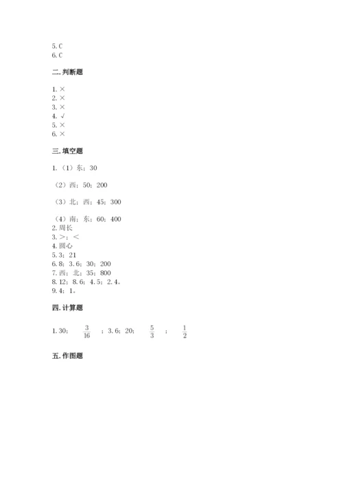 小学数学六年级上册期末考试试卷【突破训练】.docx