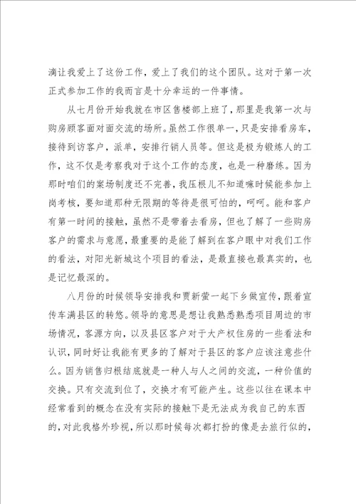 房地产置业顾问工作总结4篇