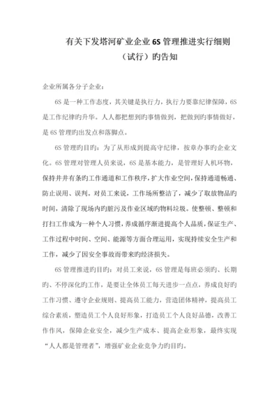 六管理实施细则.docx