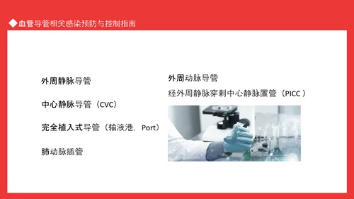血管导管感染相关感染预防与控制指南PPT模板