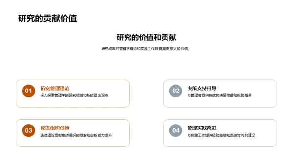 管理学研究解析