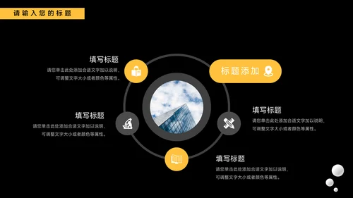 黄色家具前沿电商促销策划PPT模板