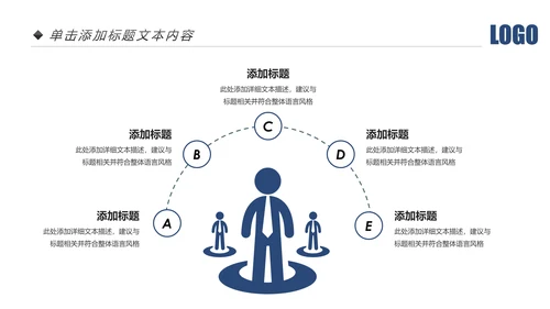 蓝色庄严大气公安警察武警特警交警PPT