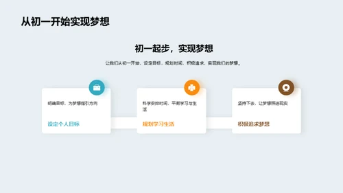 梦想启航初一