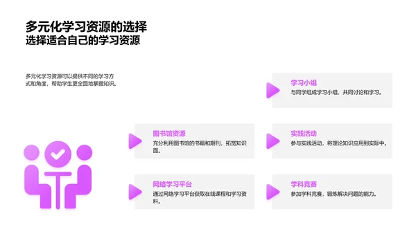 高效备考技巧教育PPT模板