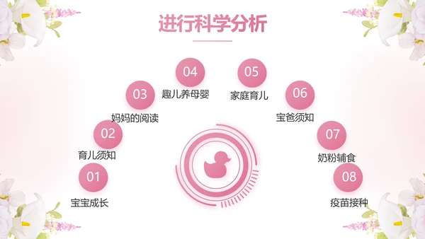 粉色唯美孕期心理保健宣传动态PPT模板