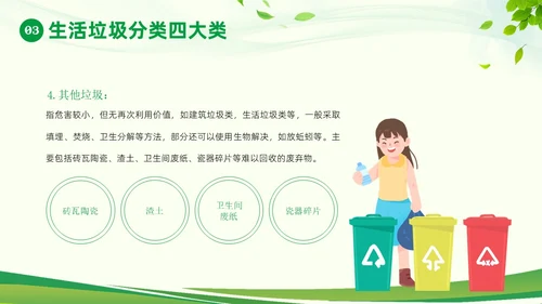 垃圾分类知识社区宣讲PPT课件