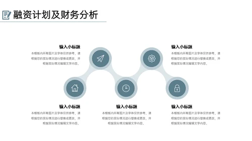 民宿家居项目创业融资计划书通用PPT模板