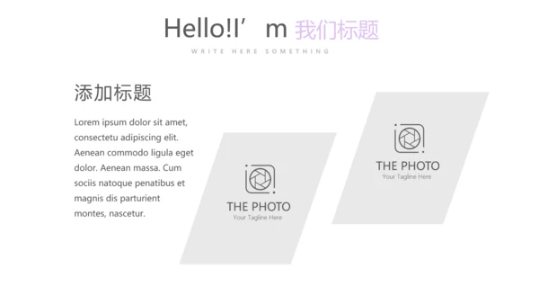 简约时尚公司产品介绍宣传通用PPT动态模板