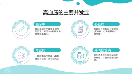 高血压疾病预防公益宣传知识讲座PPT模板
