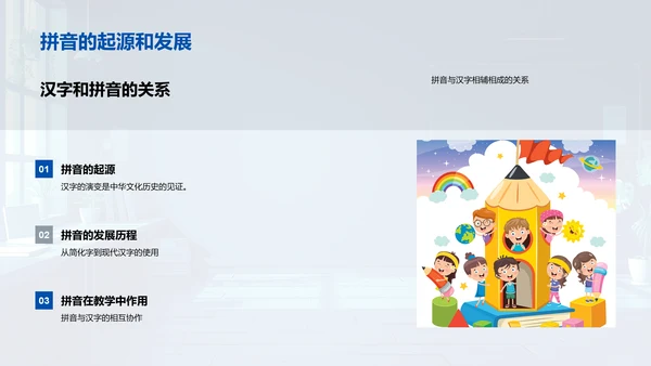 拼音知识解读PPT模板