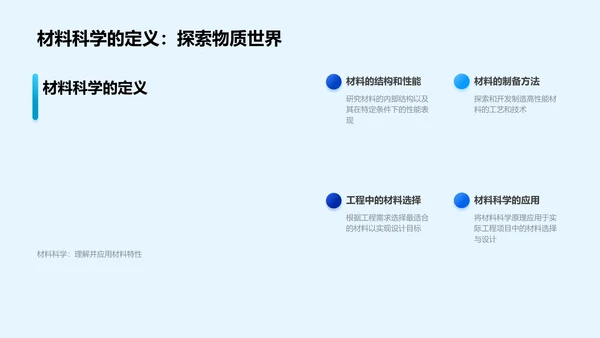 工程材料选用教程PPT模板