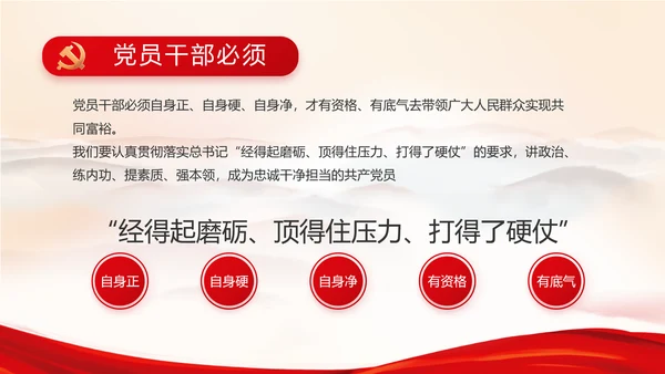 红色党建党支部工作总结汇报计划PPT党课