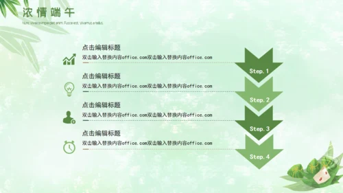 端午文化端午节习俗介绍通用PPT模板