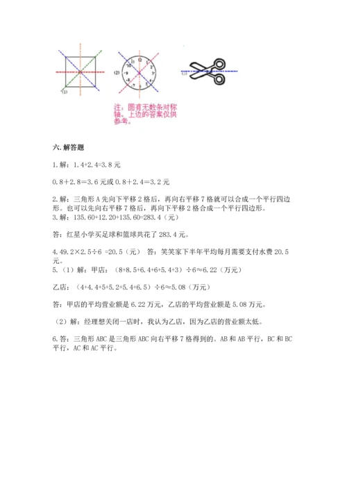 人教版四年级下册数学期末测试卷精品【考点梳理】.docx