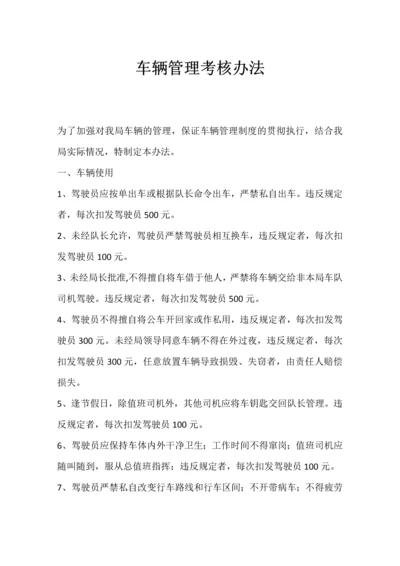 车辆管理考核办法3.docx