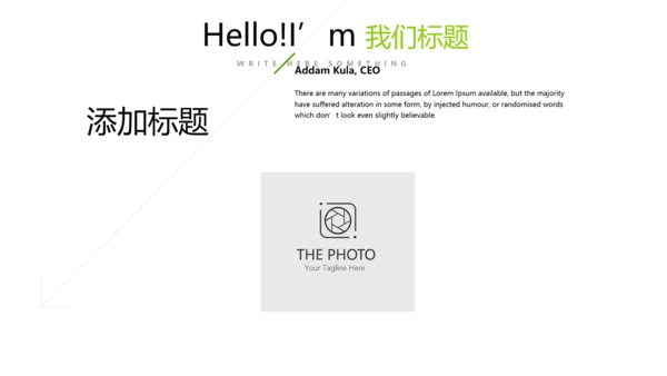 简约时尚绿色蔬菜水果销售动态PPT