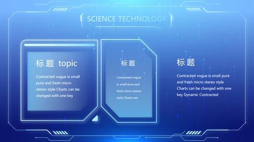 蓝色医疗科技信息化建设工作总结PPT