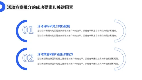 蓝色创意风活动方案推介PPT模板