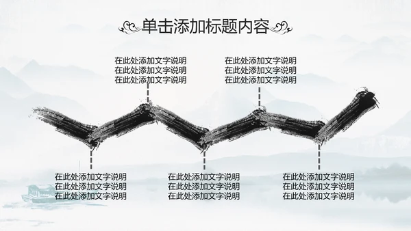 中国传统文化国学经典水墨中国风ppt模板