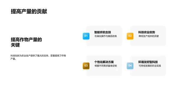 农业革新的科技驱动