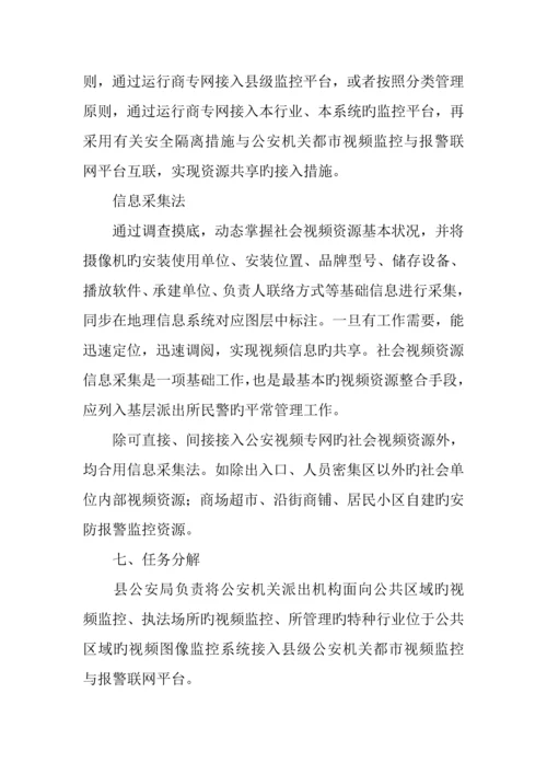 县公共安全视频联网应用建设工作方案.docx