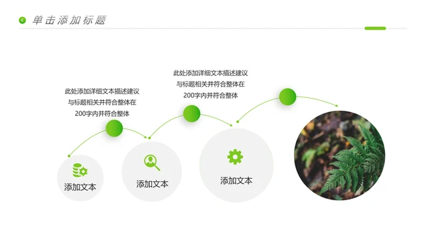 唯美绿色植物生长发芽敬畏生命PPT模板